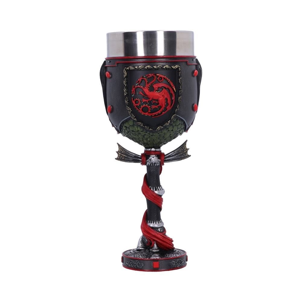 NEMESIS NOW HOUSE OF THE DRAGON DAEMON TARGARYEN GOBLET 801269153205
