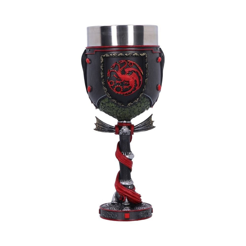 NEMESIS NOW HOUSE OF THE DRAGON DAEMON TARGARYEN GOBLET 801269153205