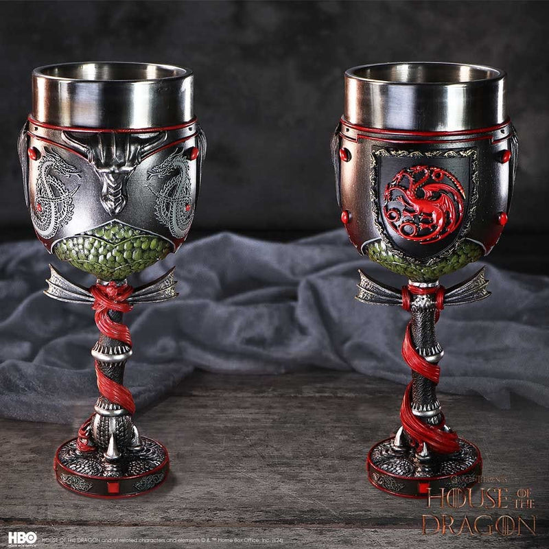 NEMESIS NOW HOUSE OF THE DRAGON DAEMON TARGARYEN GOBLET 801269153205