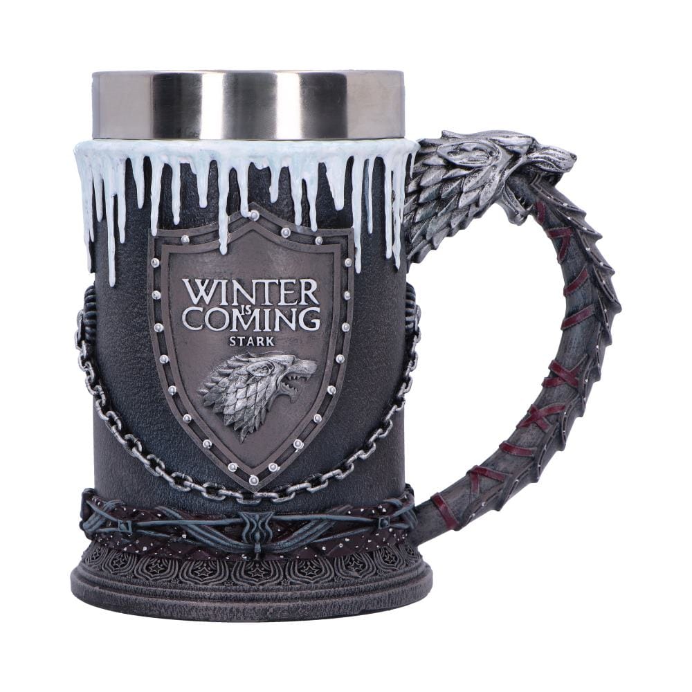 NEMESIS NOW HOUSE STARK TANKARD 14.7CM 801269123093