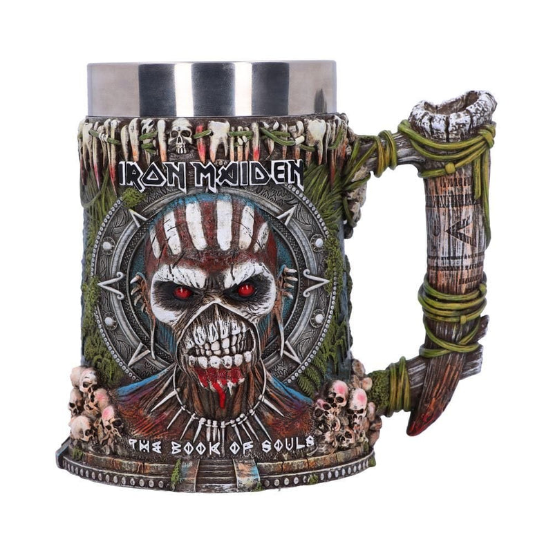 NEMESIS NOW IRON MAIDEN BOOK OF SOULS TANKARD 17.5CM 600ML 801269146832