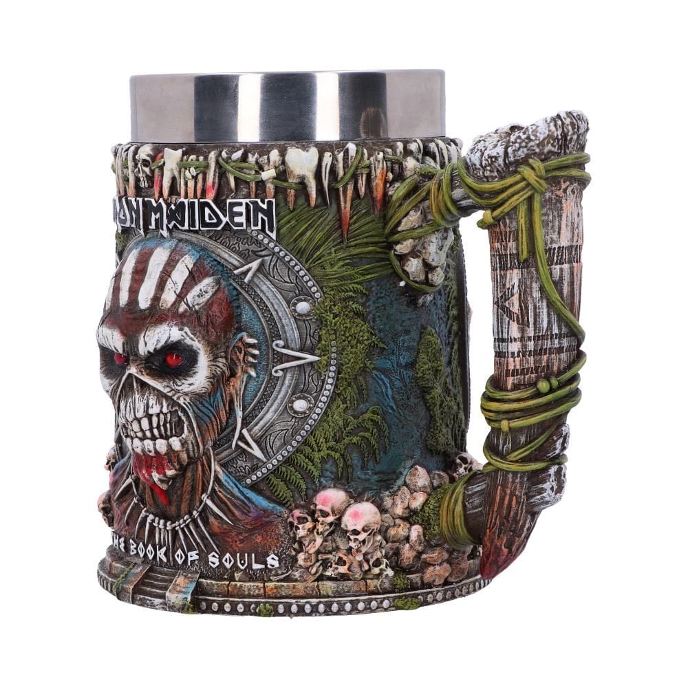 NEMESIS NOW IRON MAIDEN BOOK OF SOULS TANKARD 17.5CM 600ML 801269146832