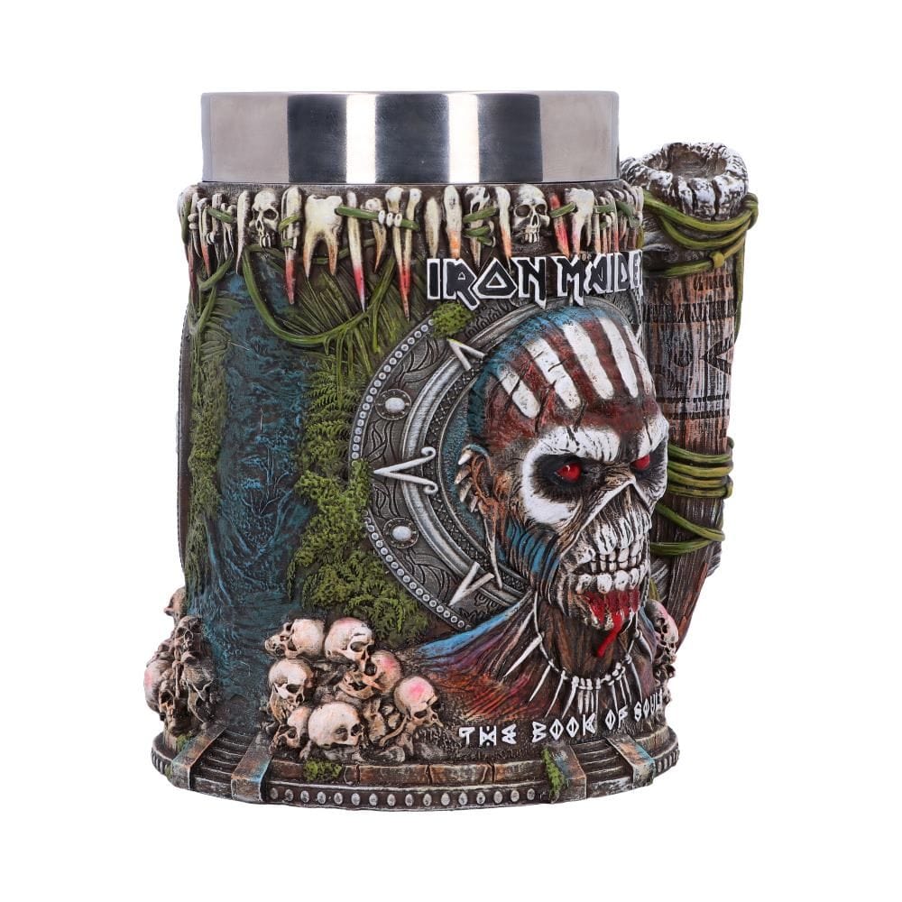 NEMESIS NOW IRON MAIDEN BOOK OF SOULS TANKARD 17.5CM 600ML 801269146832