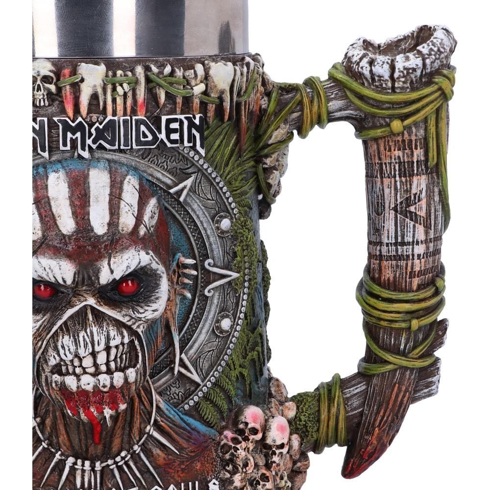 NEMESIS NOW IRON MAIDEN BOOK OF SOULS TANKARD 17.5CM 600ML 801269146832