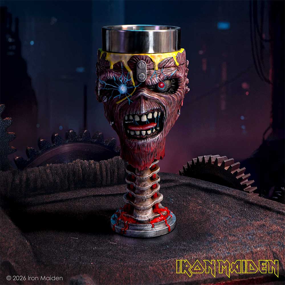 NEMESIS NOW IRON MAIDEN CAN I PLAY WITH MADNESS GOBLET 19.5CM 801269161453