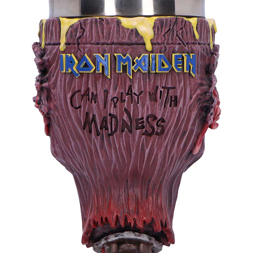 NEMESIS NOW IRON MAIDEN CAN I PLAY WITH MADNESS GOBLET 19.5CM 801269161453