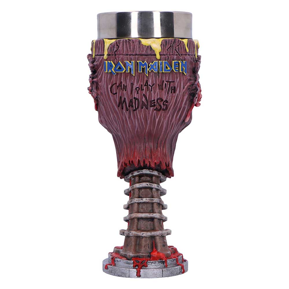 NEMESIS NOW IRON MAIDEN CAN I PLAY WITH MADNESS GOBLET 19.5CM 801269161453