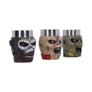 NEMESIS NOW IRON MAIDEN EDDIE SHOT GLASS SET 9CM 801269150532