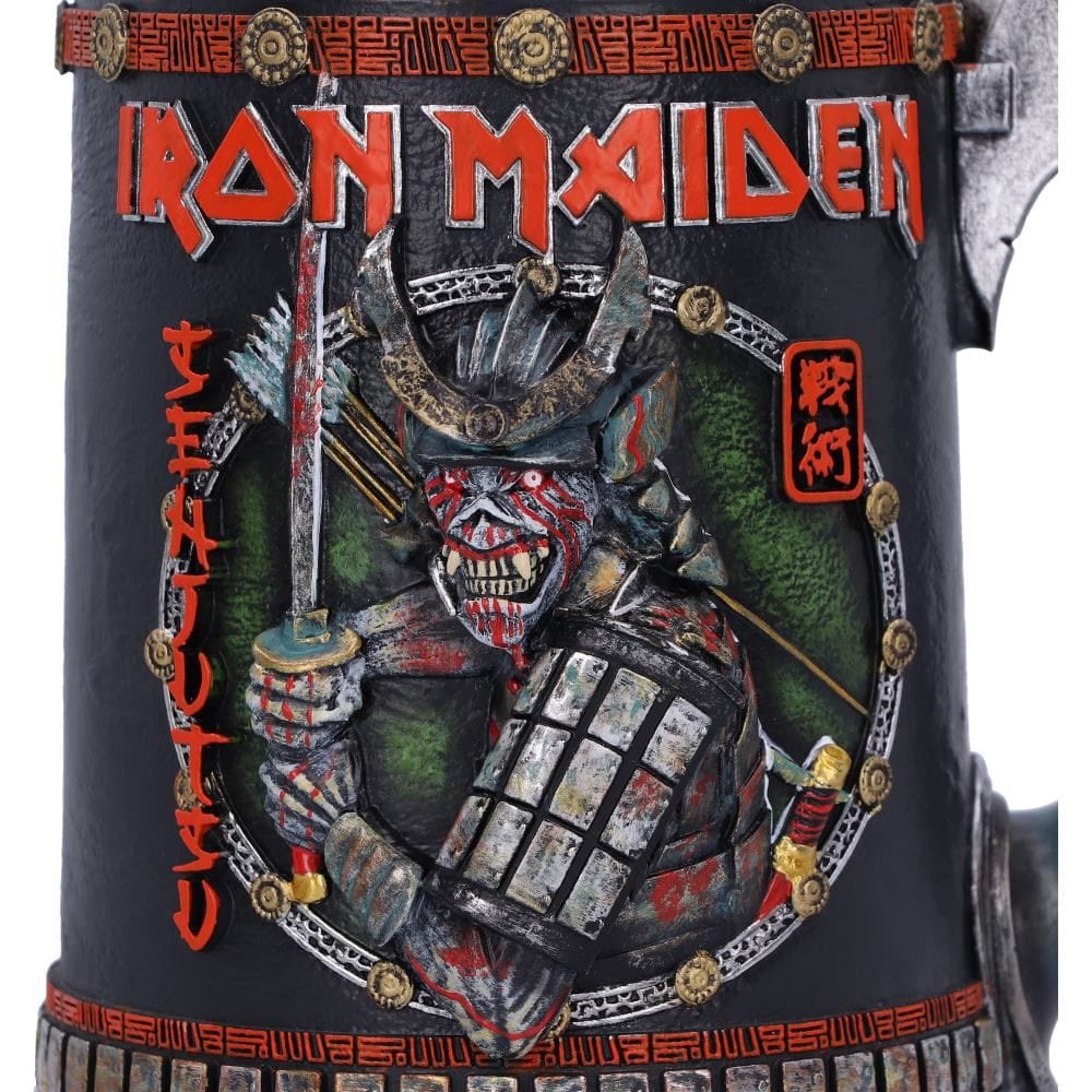 NEMESIS NOW Iron Maiden senjutsu tankard 801269150549