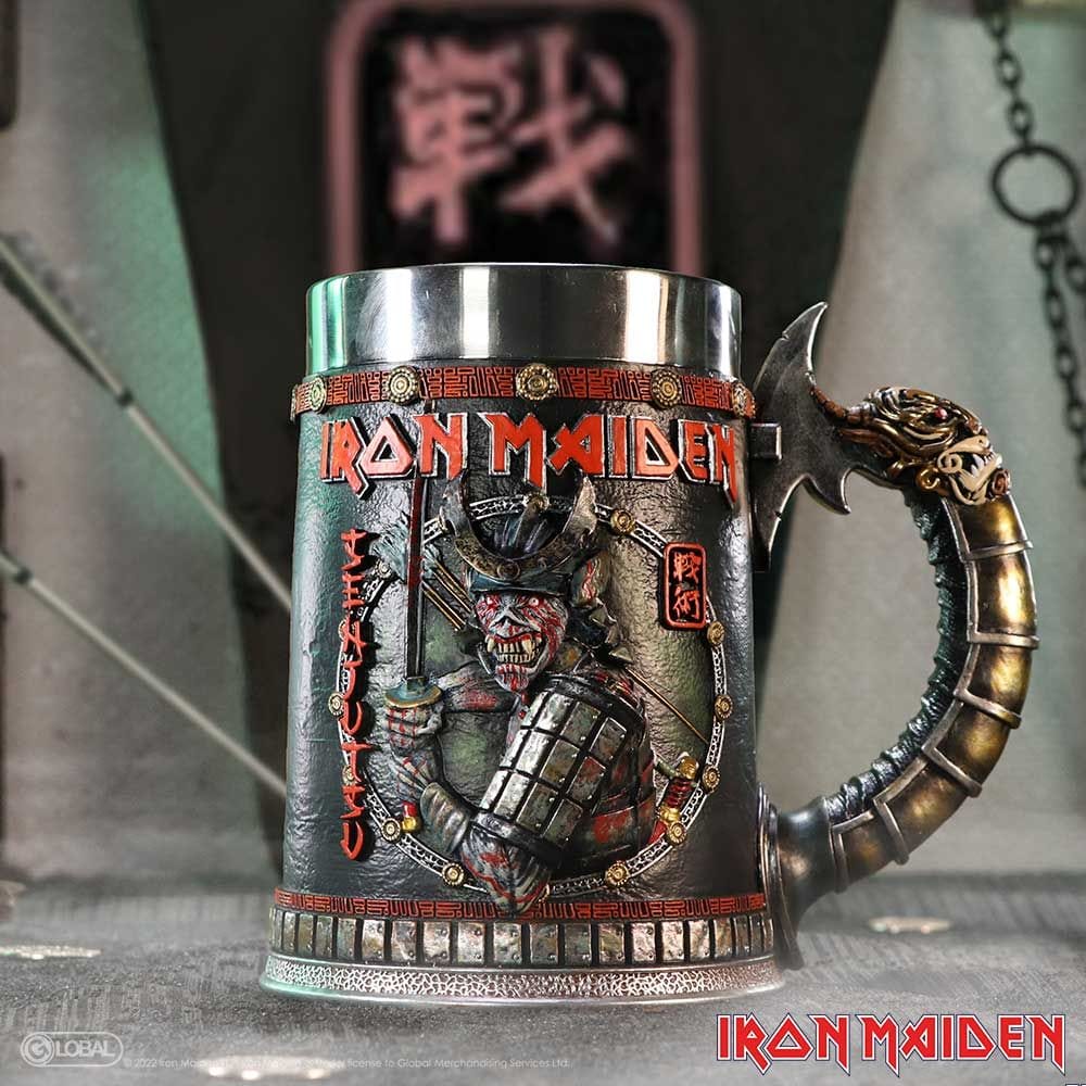 NEMESIS NOW Iron Maiden senjutsu tankard 801269150549