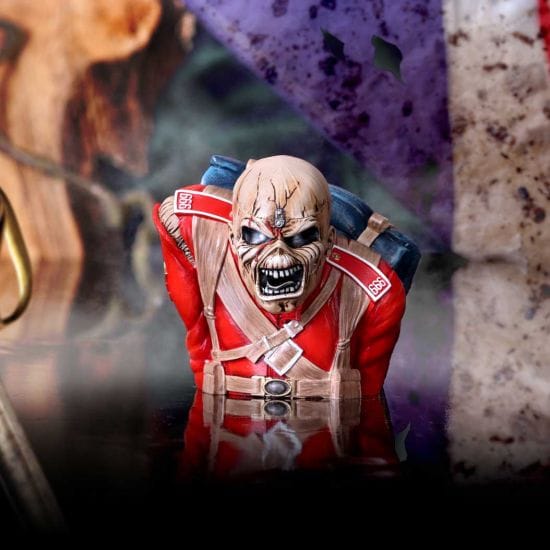 NEMESIS NOW Iron Maiden the Trooper Bust Box - DAMAGED BOX 3200000004856