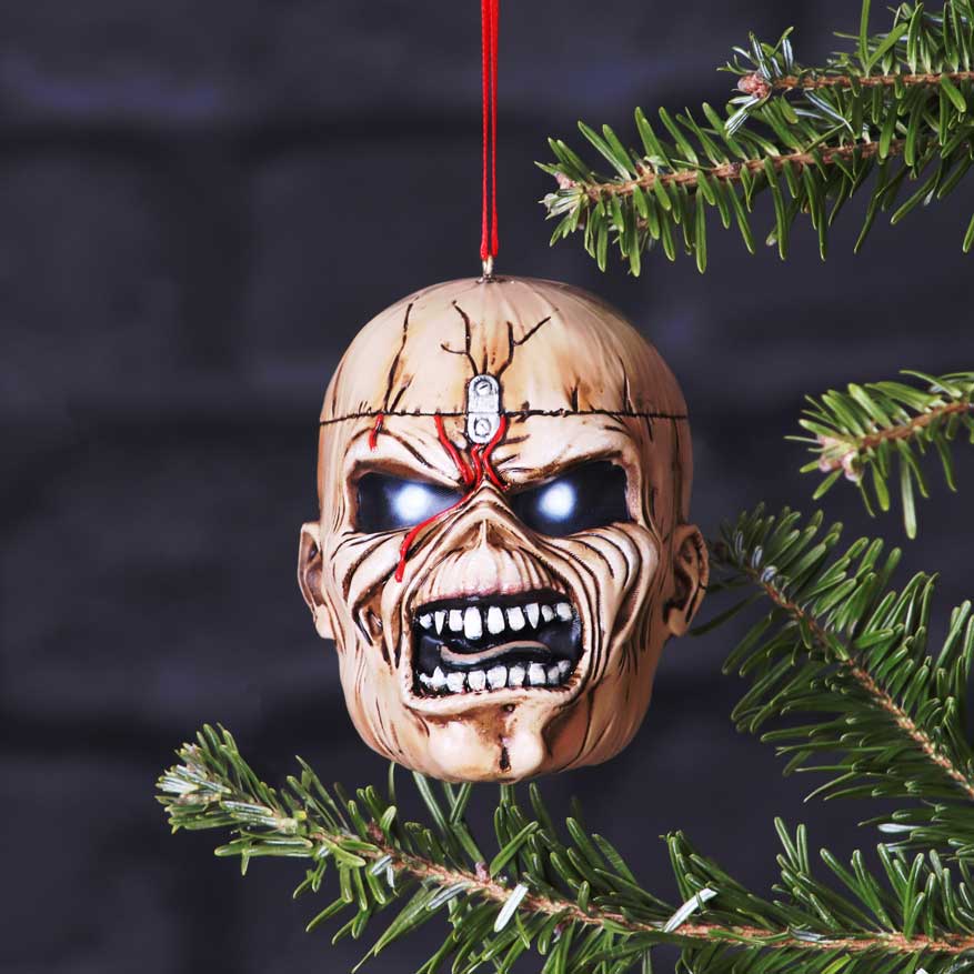 NEMESIS NOW IRON MAIDEN TROOPER EDDIE HANGING ORNAMENT 801269145088