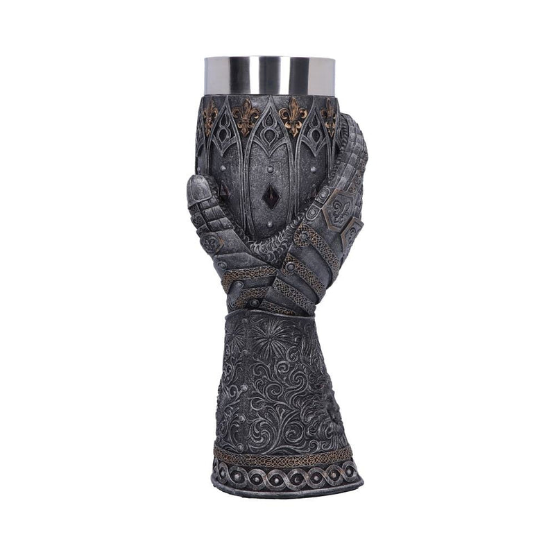 NEMESIS NOW LION HEART GAUNTLET GOBLET 801269110703