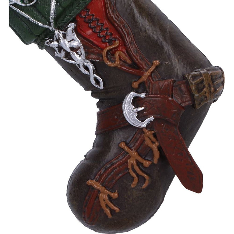 NEMESIS NOW LORD OF THE RINGS ARAGORN STOCKING HANGING ORNAMENT 801269151874