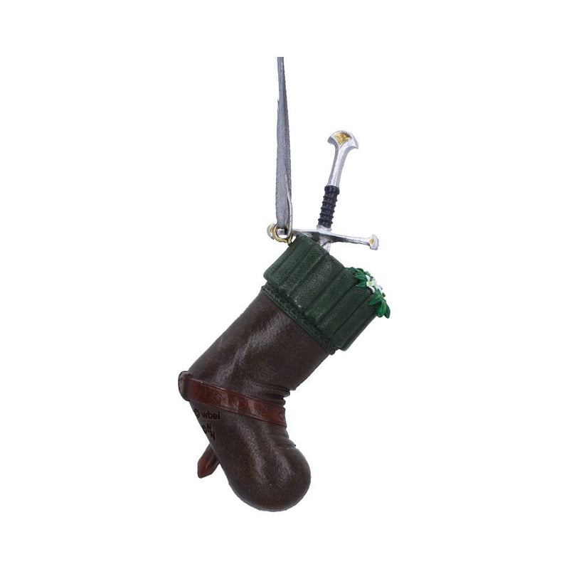 NEMESIS NOW LORD OF THE RINGS ARAGORN STOCKING HANGING ORNAMENT 801269151874