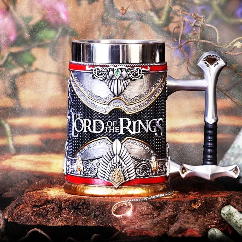 NEMESIS NOW LORD OF THE RINGS ARAGORN TANKARD 801269146061