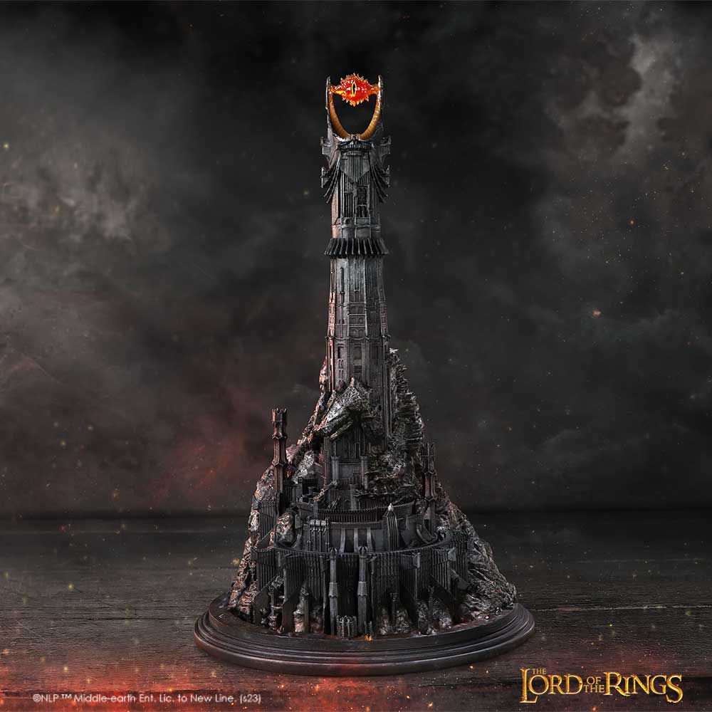 NEMESIS NOW LORD OF THE RINGS BARAD DUR BACKFLOW INCENSE BURNER 801269152987