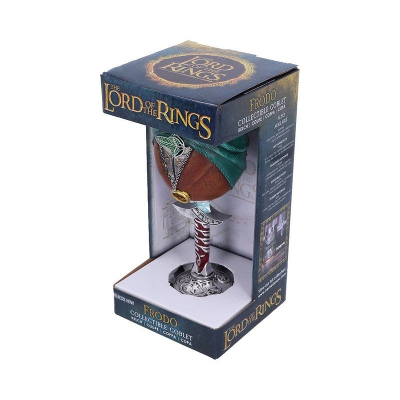NEMESIS NOW LORD OF THE RINGS FRODO GOBLET 19.5CM 801269146214