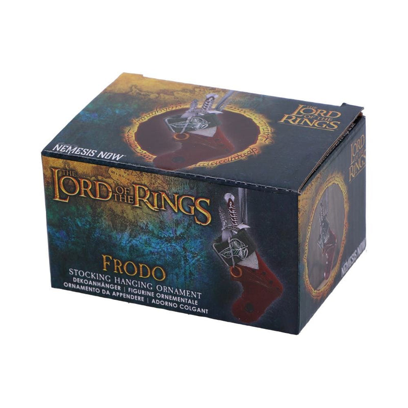 NEMESIS NOW LORD OF THE RINGS FRODO STOCKING HANGING ORNAMENT 801269151867