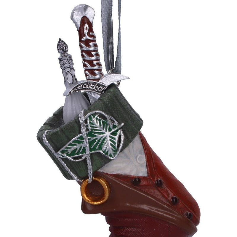 NEMESIS NOW LORD OF THE RINGS FRODO STOCKING HANGING ORNAMENT 801269151867