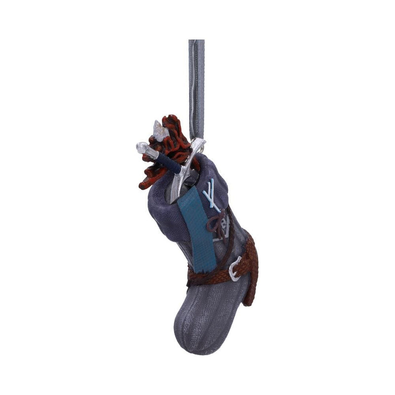 NEMESIS NOW LORD OF THE RINGS GANDALF STOCKING HANGING ORNAMENT 801269151904