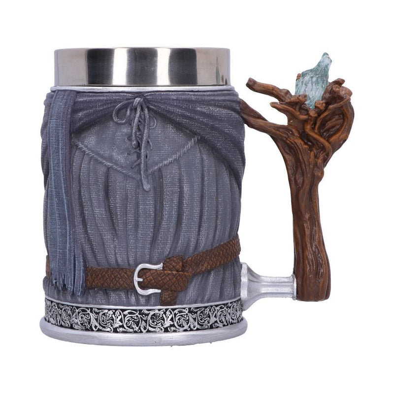 NEMESIS NOW LORD OF THE RINGS GANDALF THE GREY TANKARD 15.5CM 801269152345
