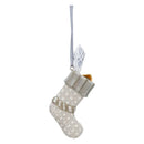 NEMESIS NOW LORD OF THE RINGS GANDALF THE WHITE STOCKING HANGING ORNAMENT 7.5CM 801269160302