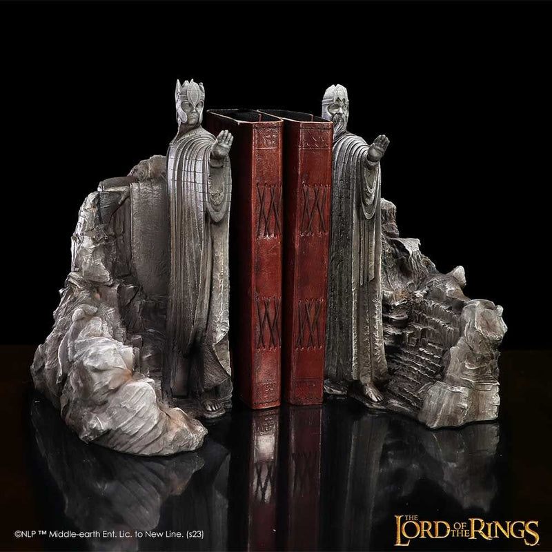 NEMESIS NOW LORD OF THE RINGS GATES OF ARGONATH BOOKENDS 19CM 801269152918