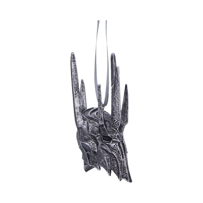 NEMESIS NOW LORD OF THE RINGS HELM OF SAURON HANGING ORNAMENT 801269153199