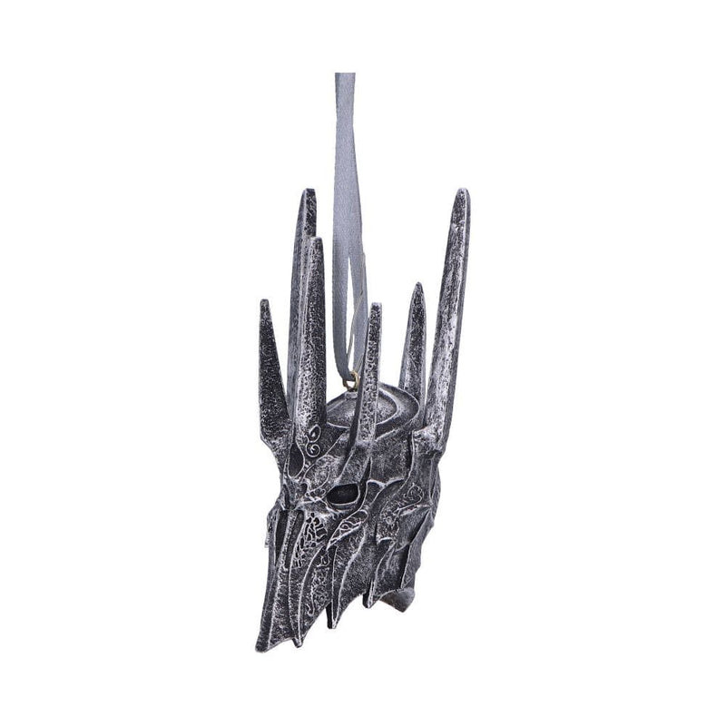 NEMESIS NOW LORD OF THE RINGS HELM OF SAURON HANGING ORNAMENT 801269153199