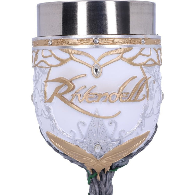 NEMESIS NOW LORD OF THE RINGS RIVENDELL GOBLET 19.5CM 801269147822