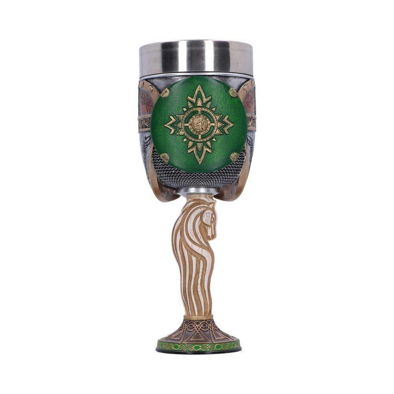 NEMESIS NOW LORD OF THE RINGS ROHAN GOBLET 19.5CM 801269151546