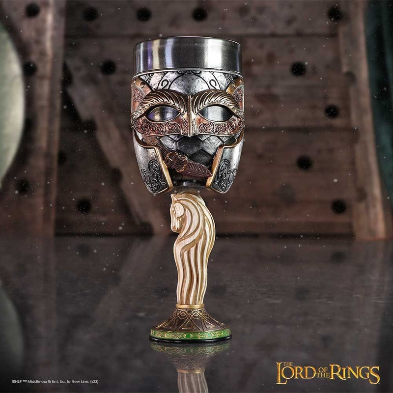 NEMESIS NOW LORD OF THE RINGS ROHAN GOBLET 19.5CM 801269151546