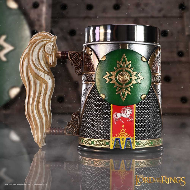 NEMESIS NOW LORD OF THE RINGS ROHAN TANKARD 15.5CM 801269151782