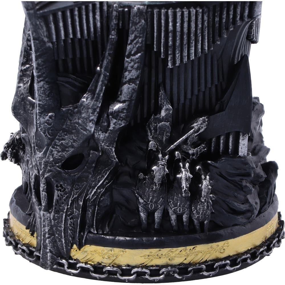 NEMESIS NOW LORD OF THE RINGS SAURON SNOW GLOBE 18CM 801269147495