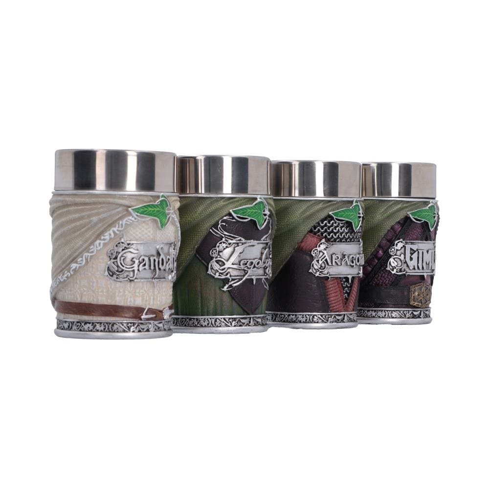 NEMESIS NOW - LORD OF THE RINGS - THE FELLOWSHIP MINI CUP SET 4.3CM 801269164997