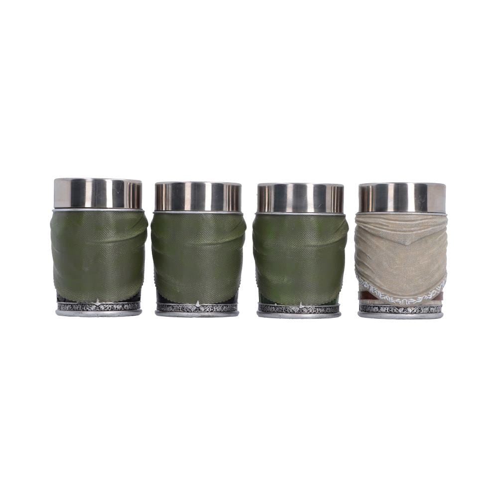 NEMESIS NOW - LORD OF THE RINGS - THE FELLOWSHIP MINI CUP SET 4.3CM 801269164997