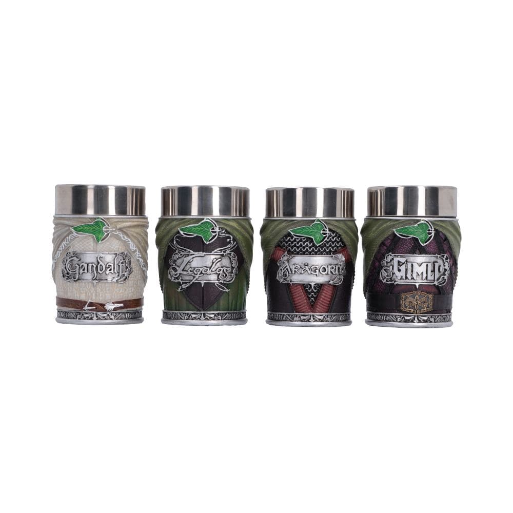 NEMESIS NOW - LORD OF THE RINGS - THE FELLOWSHIP MINI CUP SET 4.3CM 801269164997