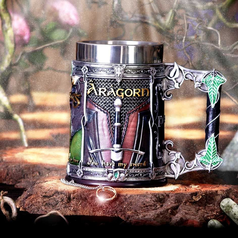 NEMESIS NOW LORD OF THE RINGS THE FELLOWSHIP TANKARD 801269146054