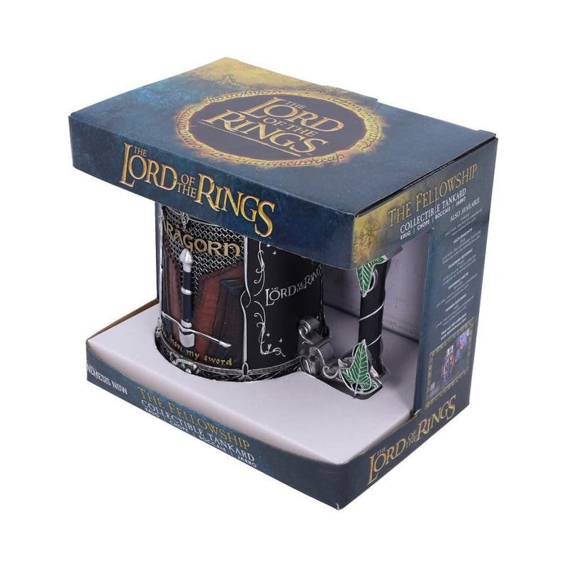 NEMESIS NOW LORD OF THE RINGS THE FELLOWSHIP TANKARD 801269146054