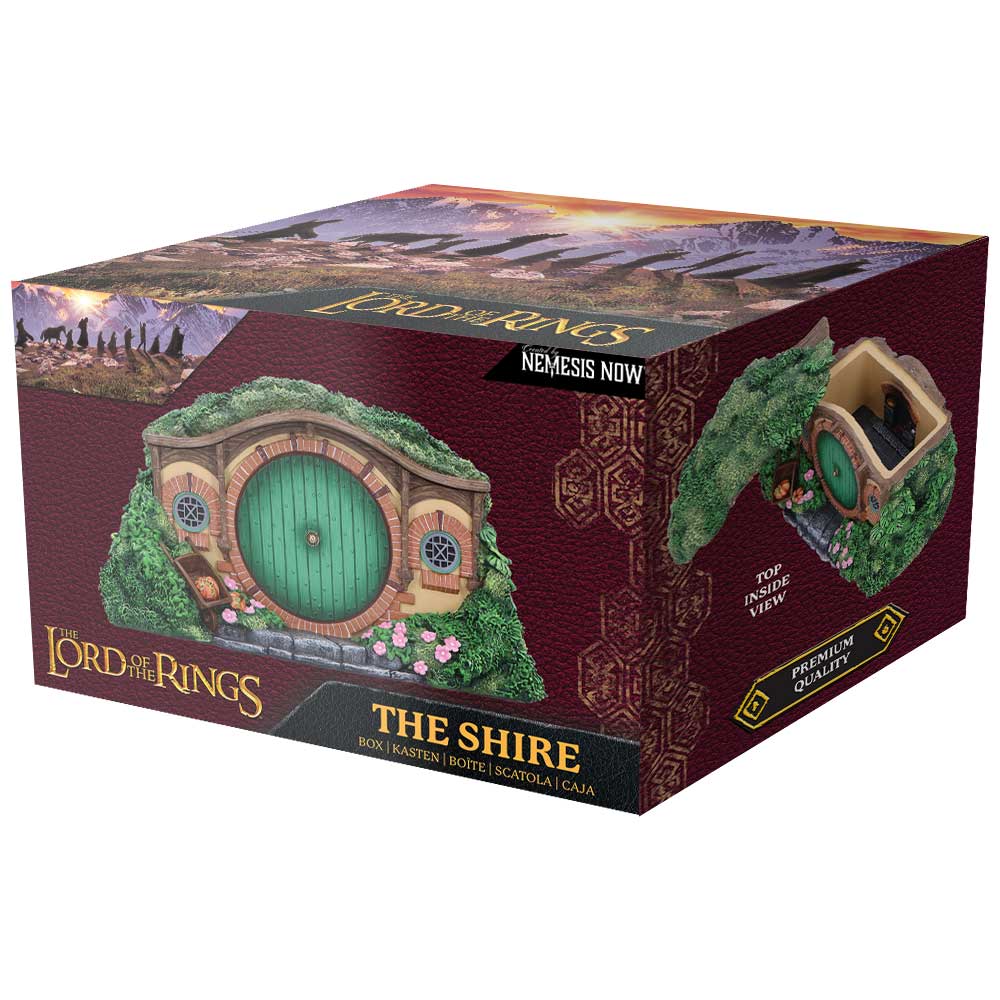 NEMESIS NOW LORD OF THE RINGS THE SHIRE BOX 23.4CM 801269160449