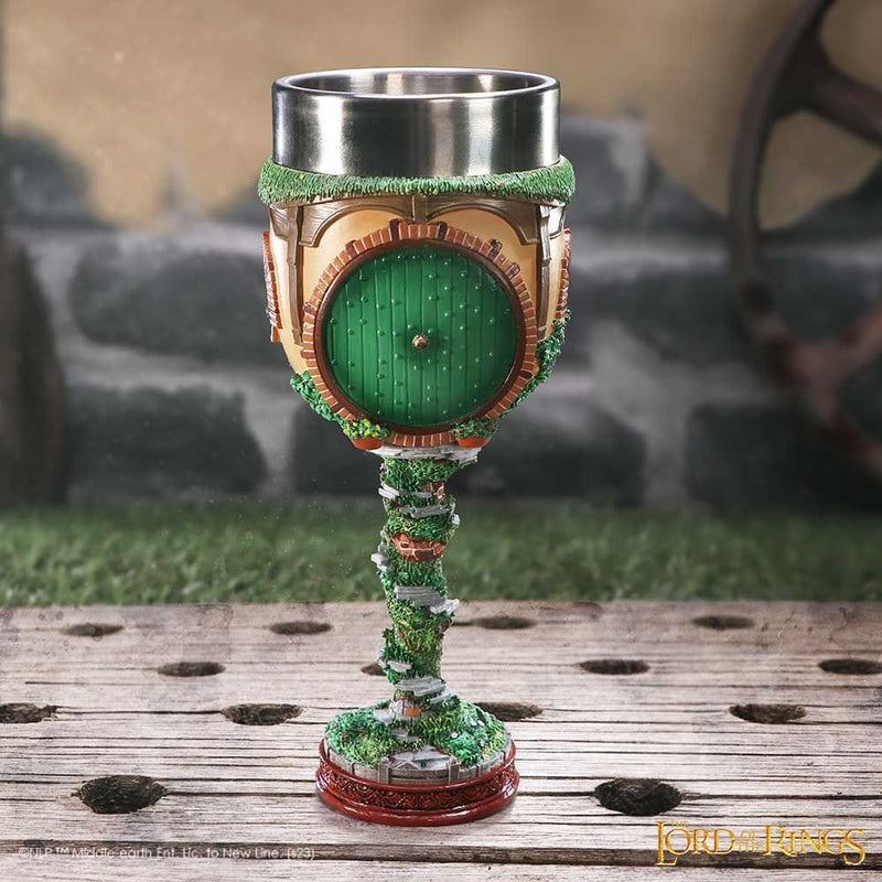 NEMESIS NOW LORD OF THE RINGS THE SHIRE GOBLET 19.3CM 801269153021