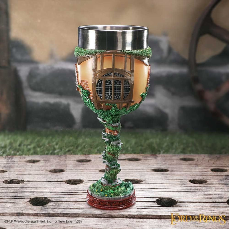 NEMESIS NOW LORD OF THE RINGS THE SHIRE GOBLET 19.3CM 801269153021