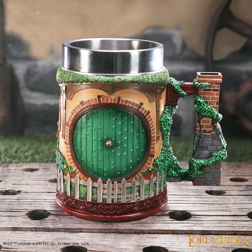 NEMESIS NOW LORD OF THE RINGS THE SHIRE TANKARD 15.5CM 801269151041