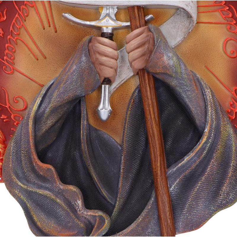 NEMESIS NOW LORD OF THE RINGS YOU SHALL NOT PASS WALL PLAQUE 30.4CM 801269153687