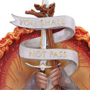 NEMESIS NOW LORD OF THE RINGS YOU SHALL NOT PASS WALL PLAQUE 30.4CM 801269153687