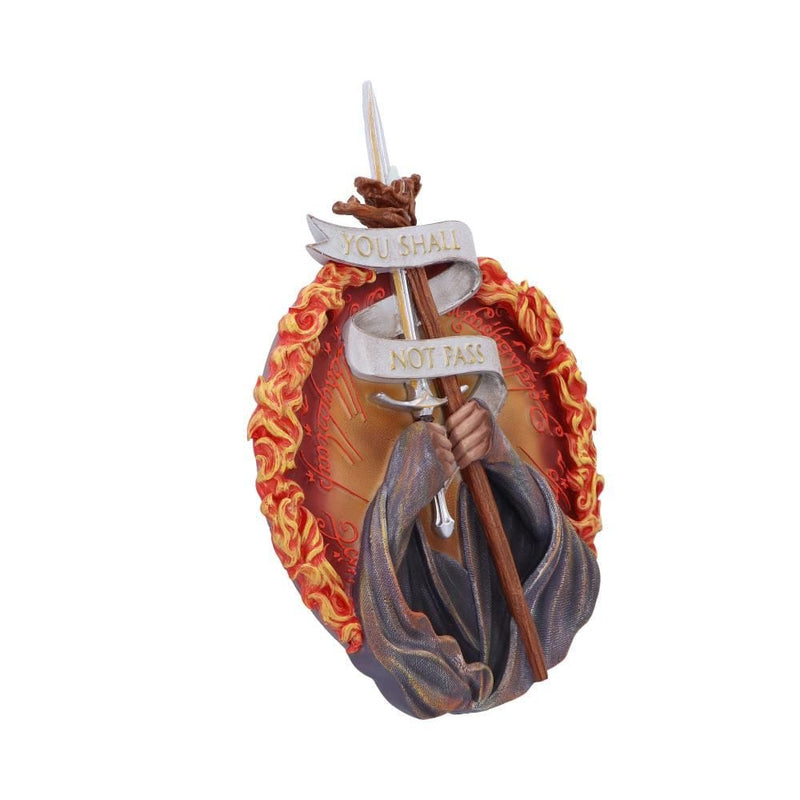 NEMESIS NOW LORD OF THE RINGS YOU SHALL NOT PASS WALL PLAQUE 30.4CM 801269153687