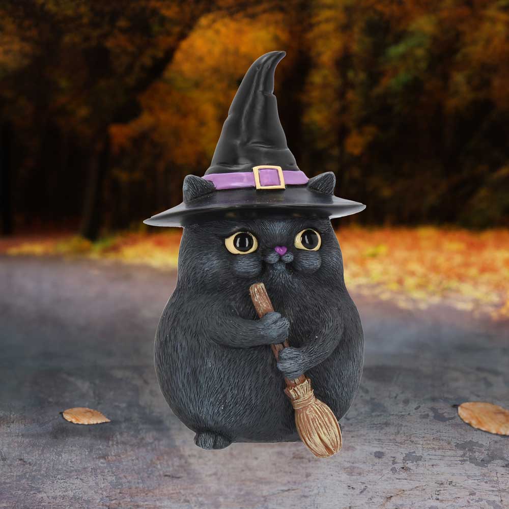 NEMESIS NOW LUCKY BLACK CAT 12CM 801269127480