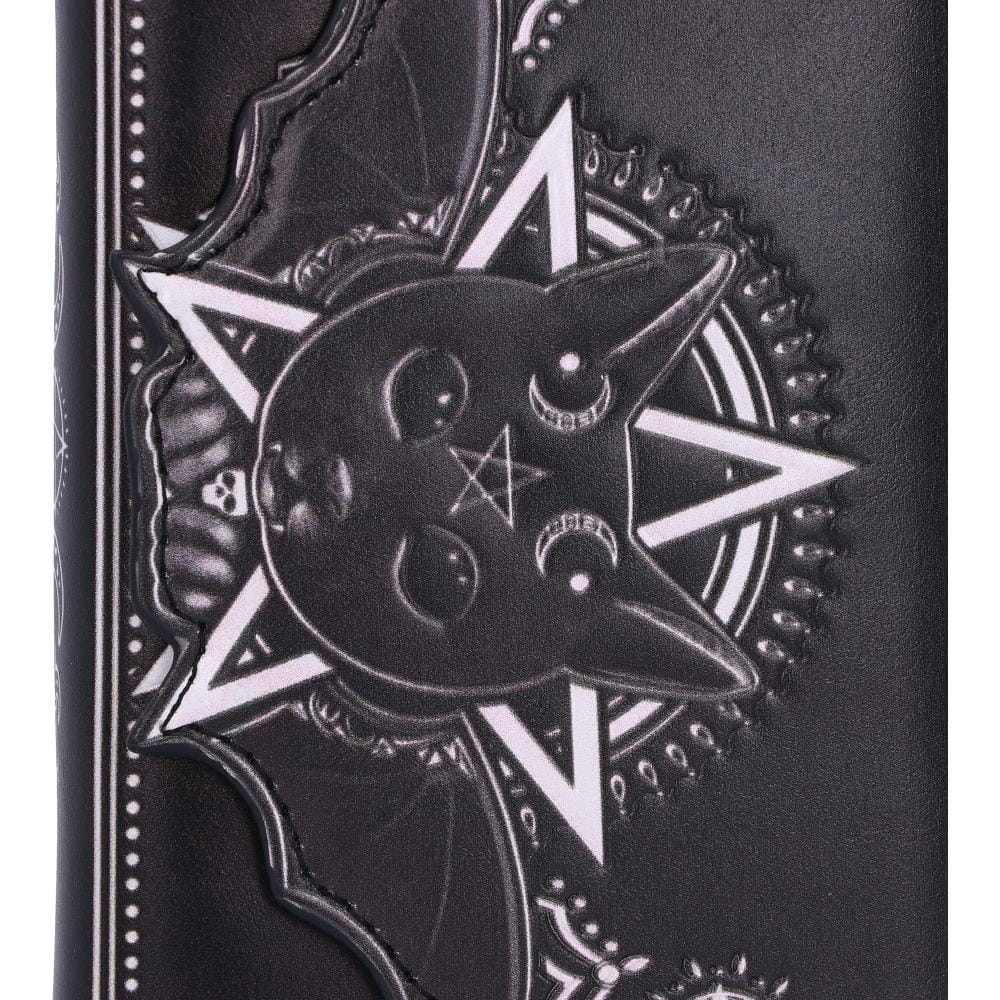 NEMESIS NOW MALPUSS EMBOSSED PURSE 18.5CM 801269145231