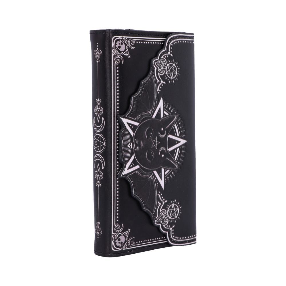 NEMESIS NOW MALPUSS EMBOSSED PURSE 18.5CM 801269145231